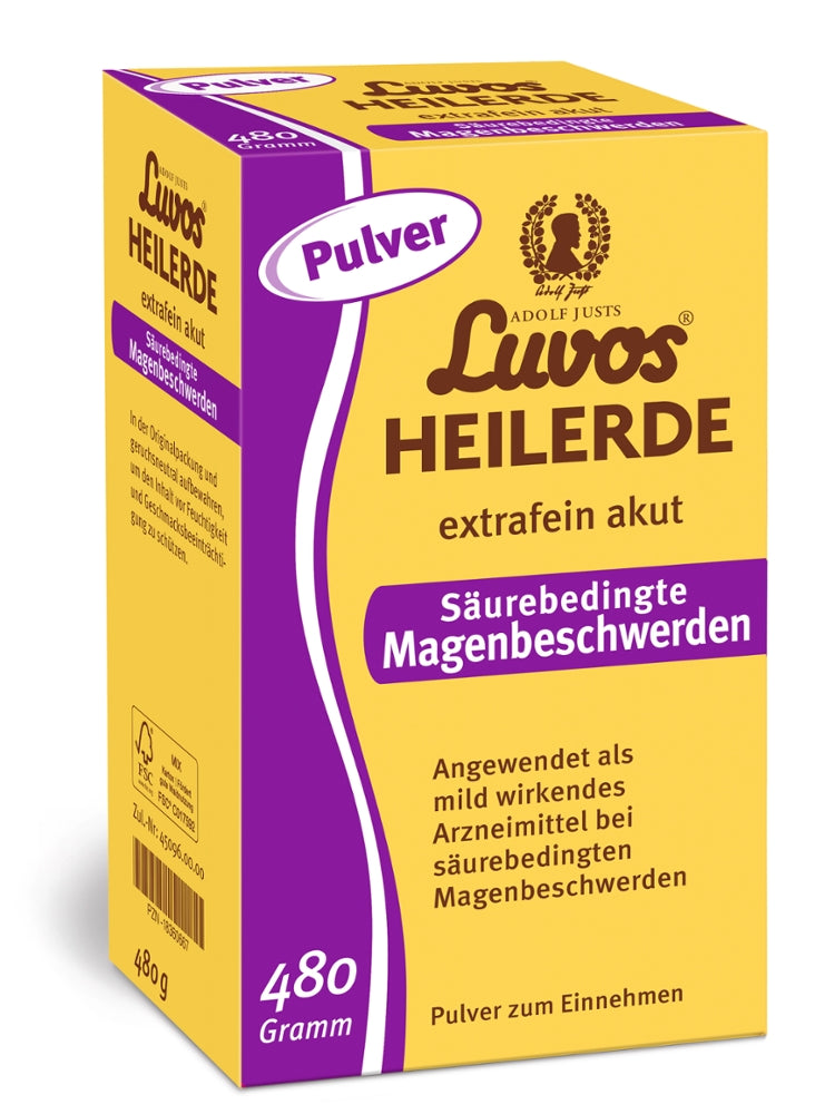 Luvos Heilerde extrafein akut 480 g