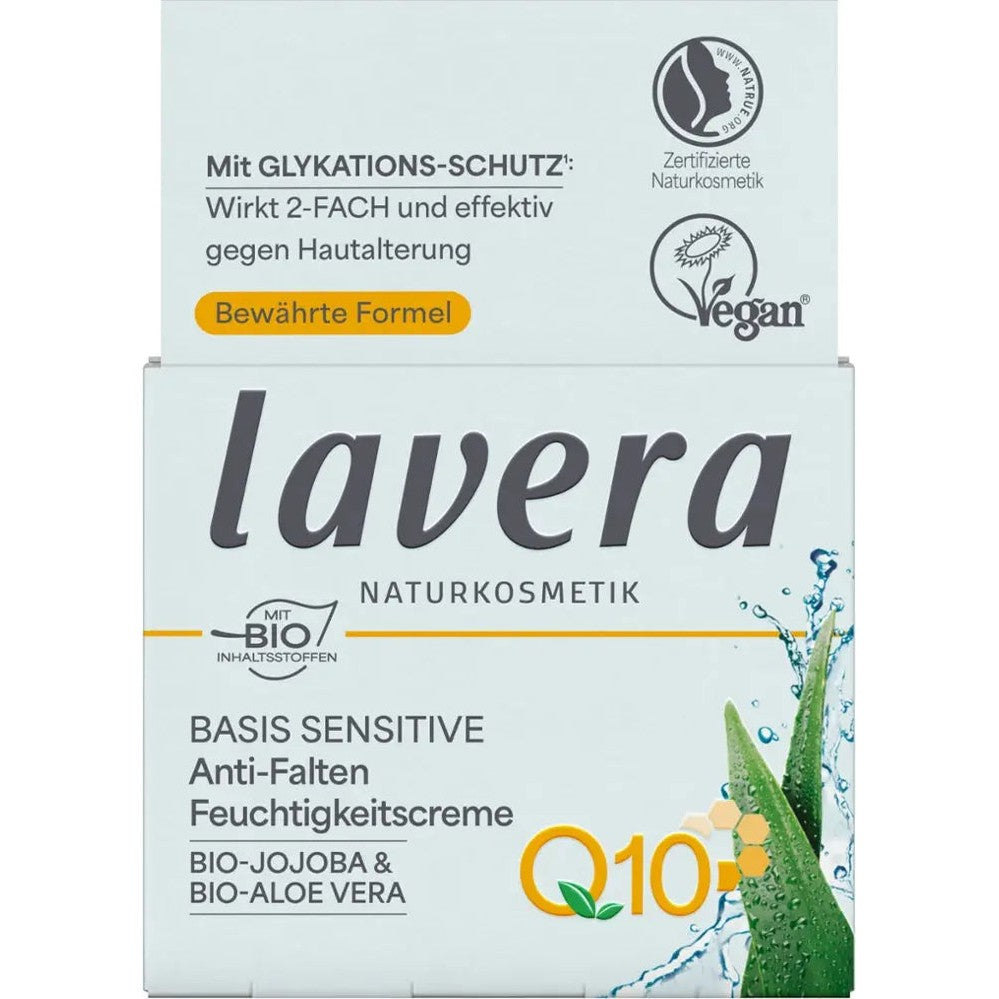 Lavera Basis Sensitiv Feuchtigkeitscreme Q10 50ml Lavera - Sanoverde