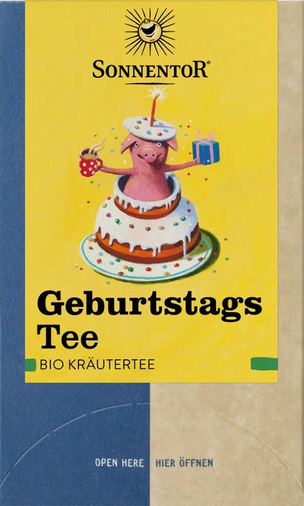 GeburtstagsTee Sonnentor - Sanoverde