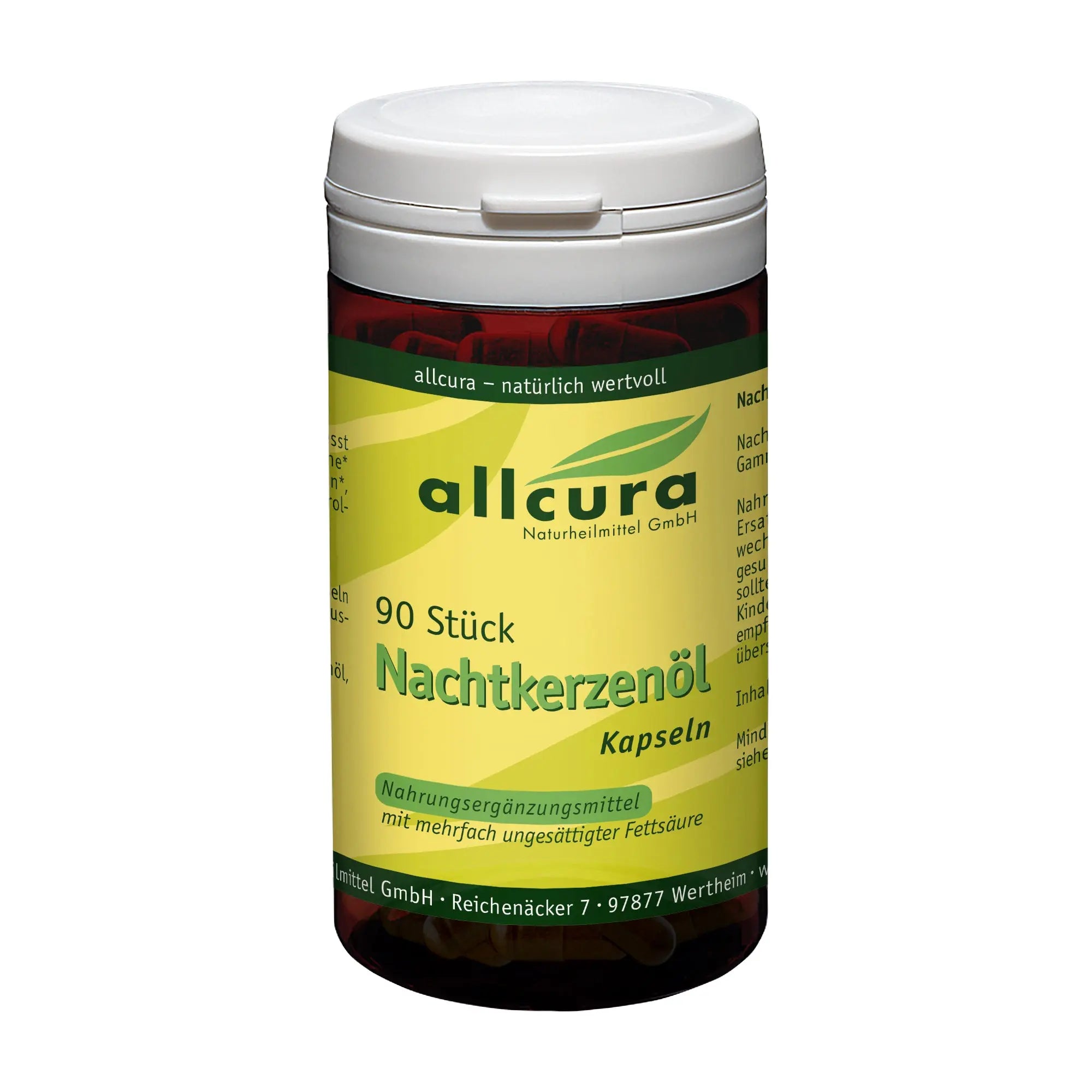 Nachtkerzenöl-Kapseln (90Stück) BIO Allcura - Sanoverde