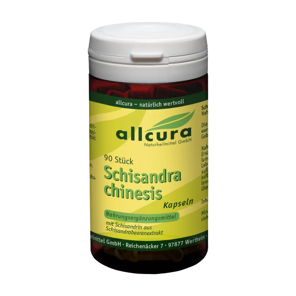 Schisandra, 90 Kapseln BIO Allcura - Sanoverde