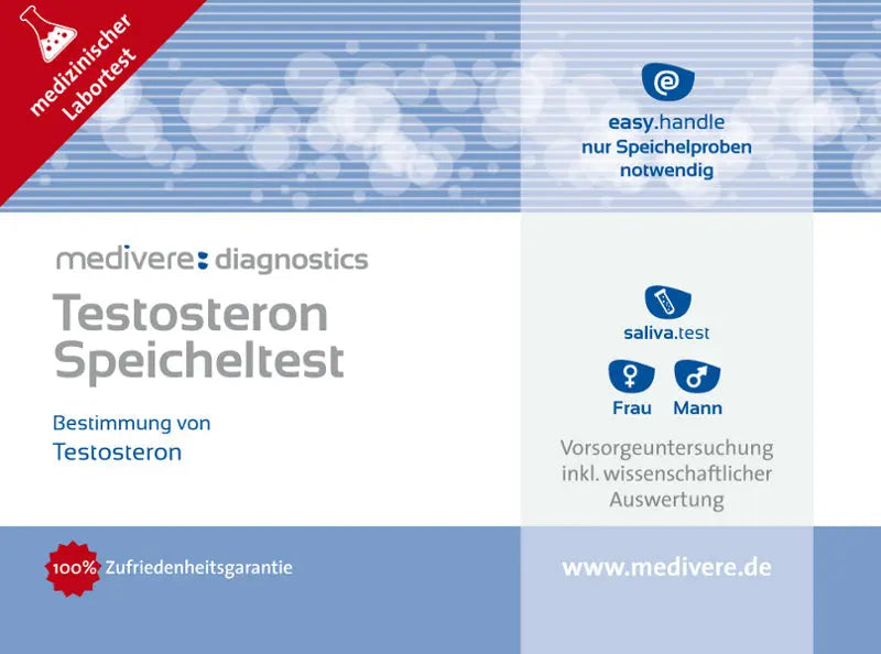 Testosteron Speicheltest