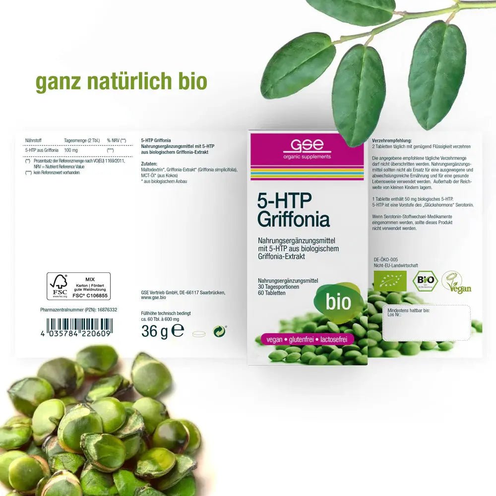 5 - HTP Griffonia BIO - Sanoverde