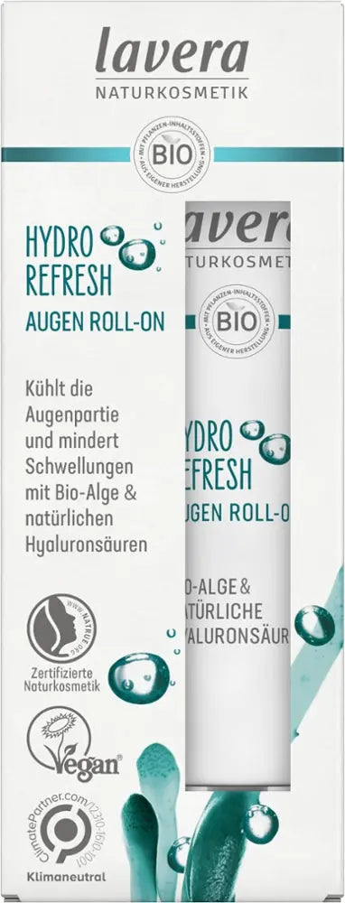 Hydro Refresh Augen Roll-On Lavera - Sanoverde