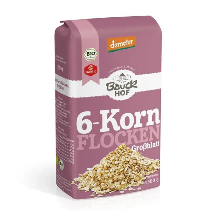 6 - Korn Flocken, ohne Weizen BIO - Sanoverde