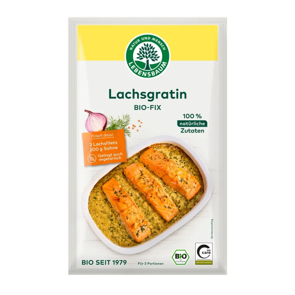 Lachsgratin Lebensbaum - Sanoverde