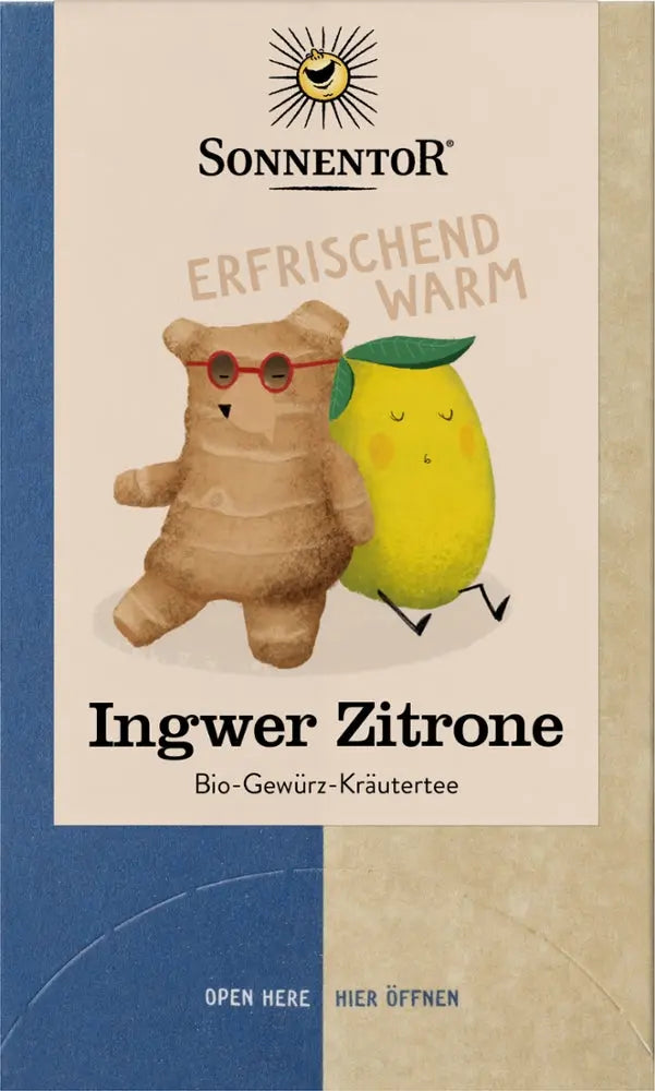 Ingwer Zitrone Sonnentor - Sanoverde