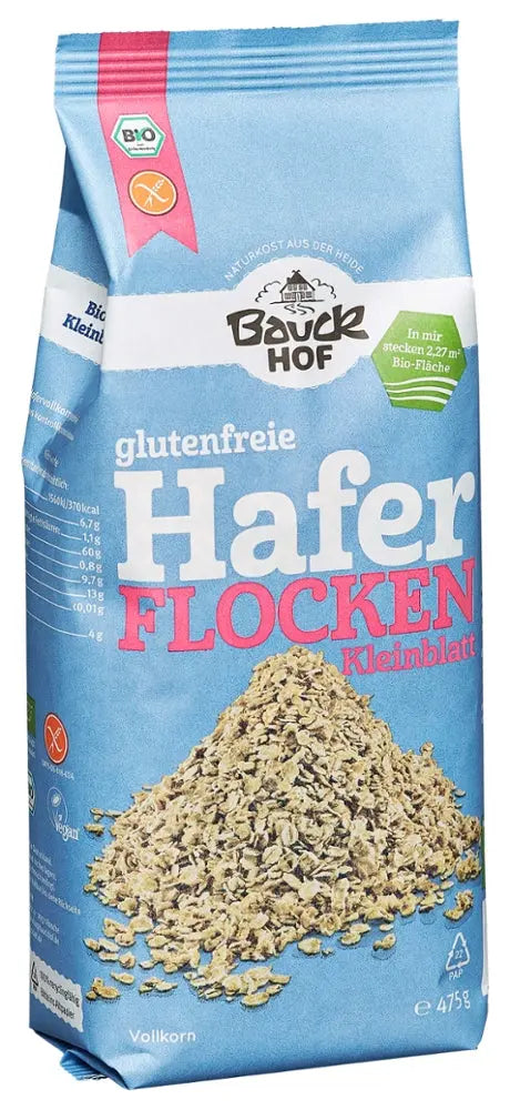Haferflocken Kleinblatt Bauckhof - Sanoverde