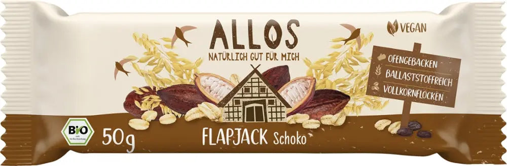 Hafer Flapjack Schoko Allos - Sanoverde