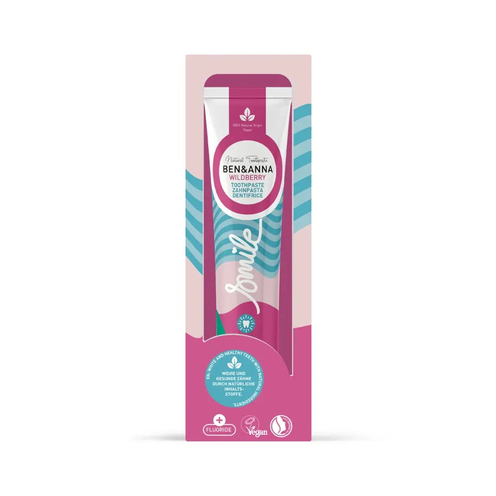 Toothpaste Wildberry Ben&Anna Natural Care - Sanoverde