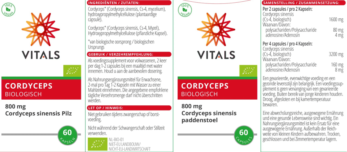 Cordyceps BIO - Sanoverde