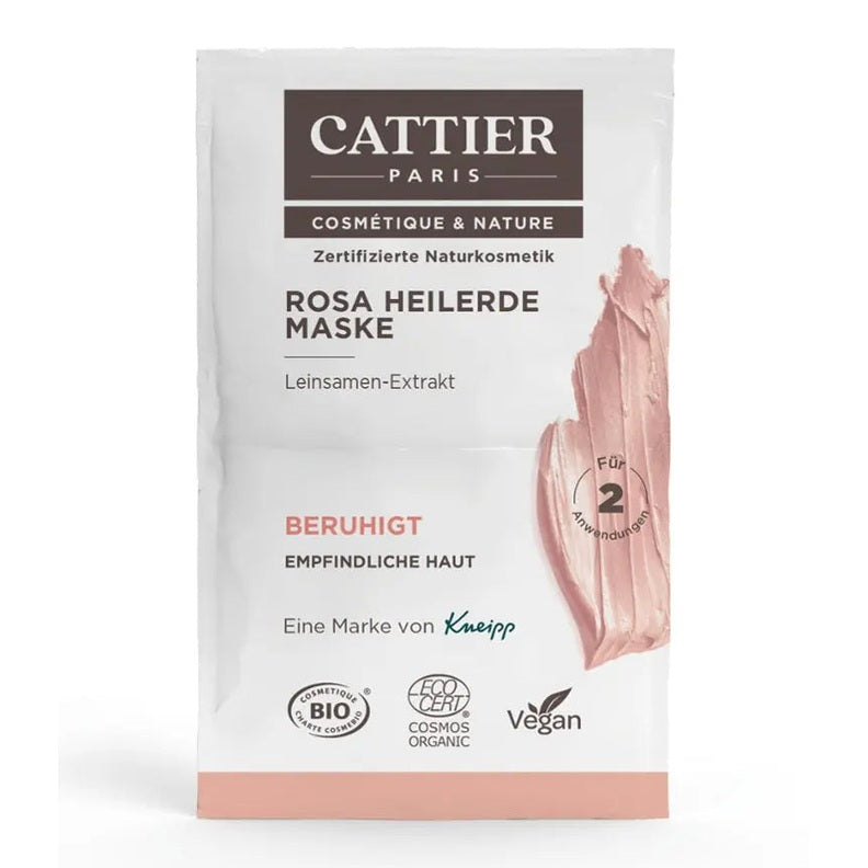 Cattier Paris Sachet Rosa Heilerde Maske 12ml Cattier Paris - Sanoverde