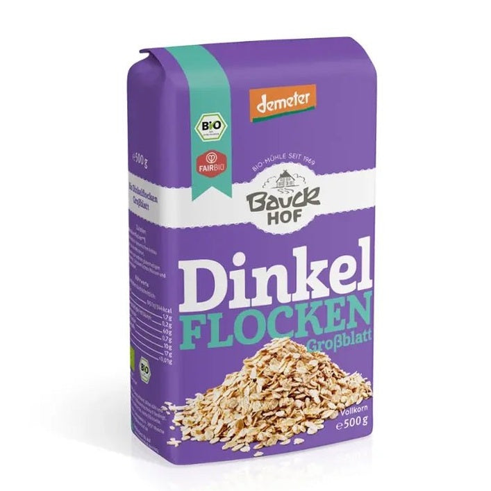 Dinkelflocken, Großblatt BIO - Sanoverde