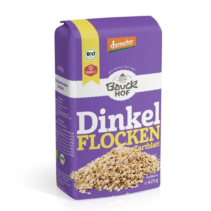 Dinkelflocken, Zartblatt BIO - Sanoverde
