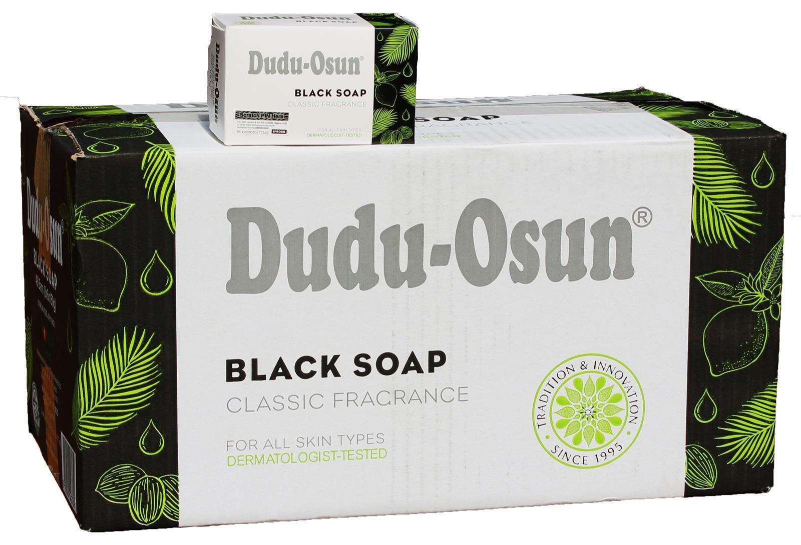 Dudu-Osun nicht biozertifiziert - CLASSIC - Schwarze Seife aus Afrika 150g