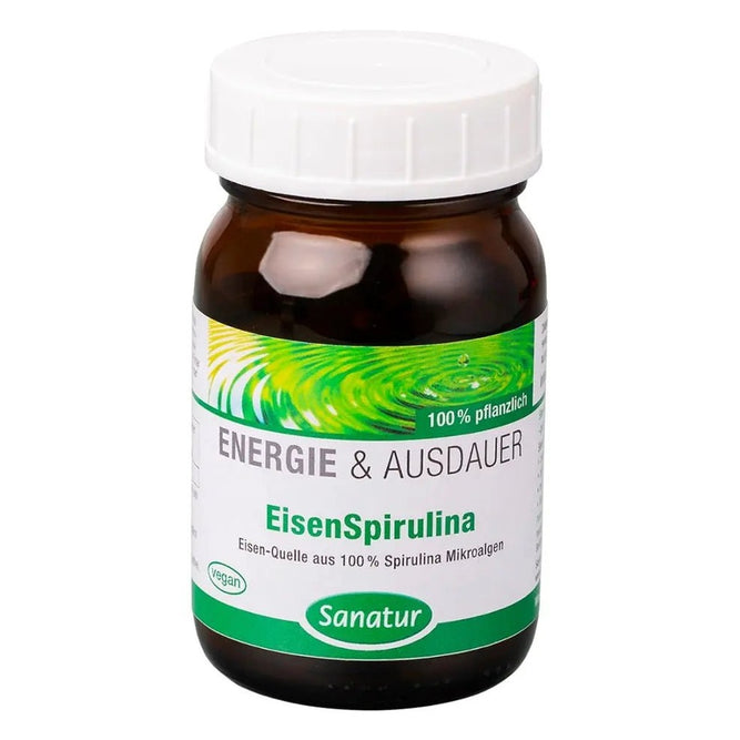 Eisen Spirulina Tabletten 250 St. BIO - Sanoverde