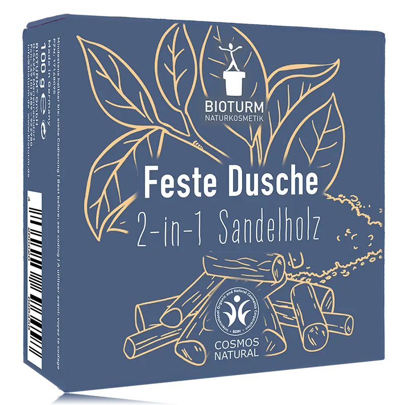 Feste Dusche Sandelholz 2in1 - Sanoverde