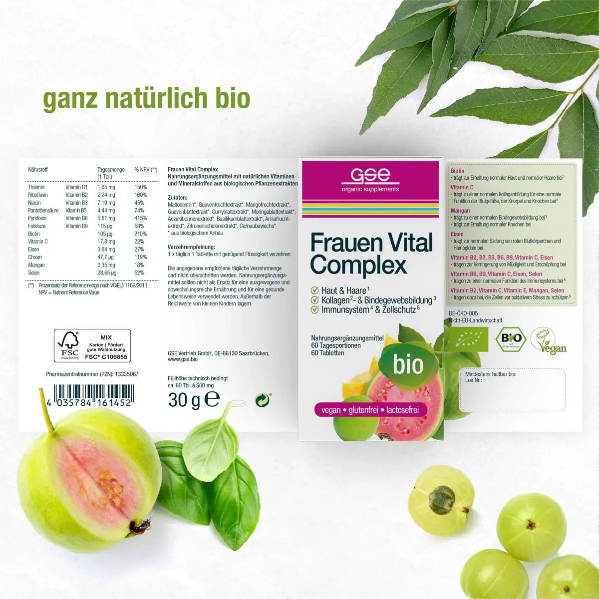 Frauen Vital Complex BIO - Sanoverde