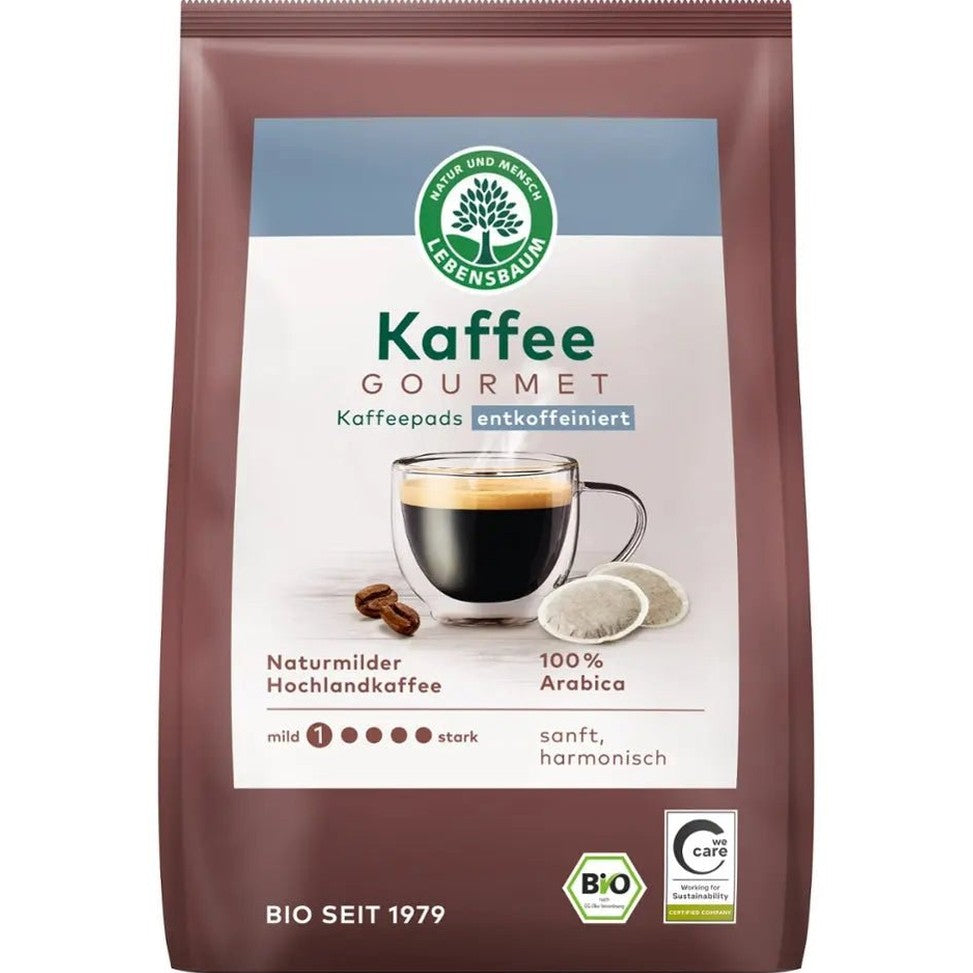 Gourmet Kaffee Pads entkoff BIO - Sanoverde
