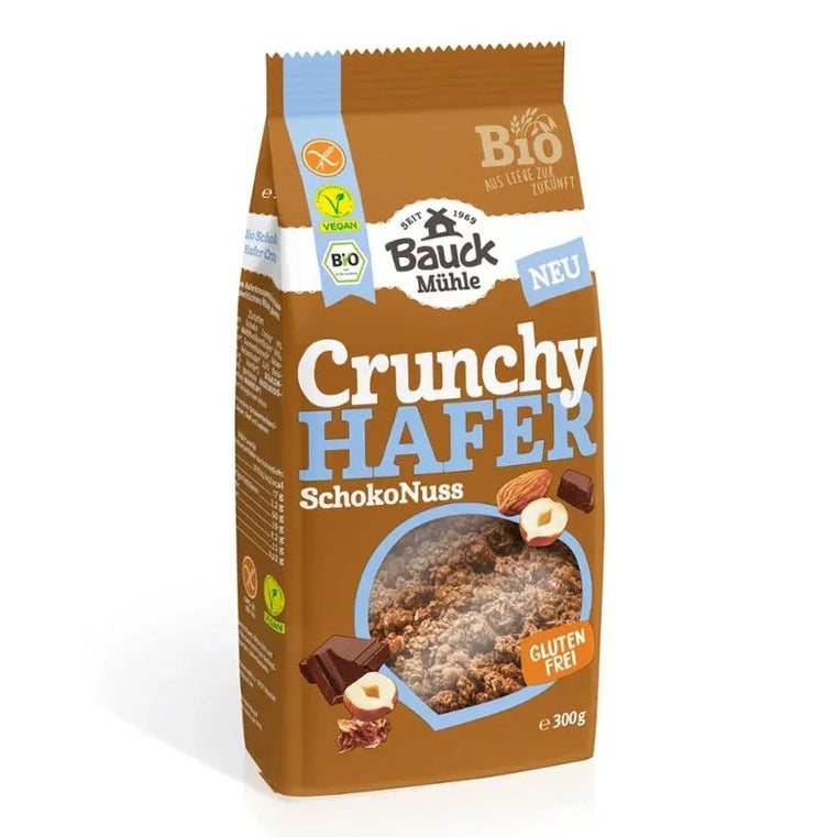 Hafer Crunchy Schoko Nuss BIO - Sanoverde