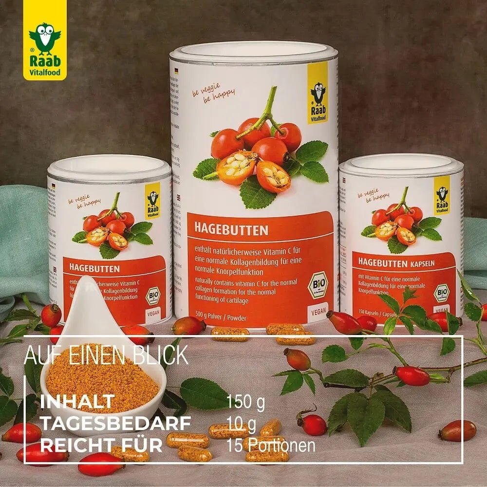 Hagebutten Pulver 250g - Sanoverde