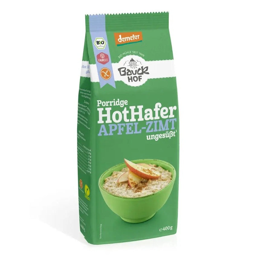 Hot Hafer Apfel - Zimt Porride BIO - Sanoverde
