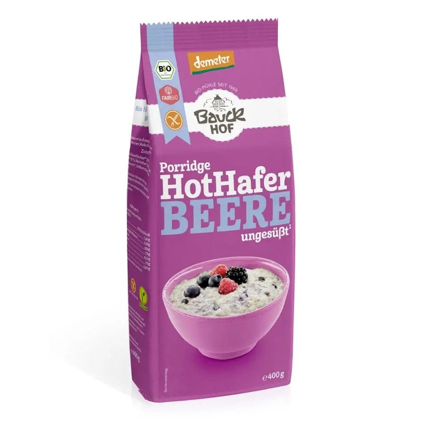 Hot Hafer Beere Porridge BIO - Sanoverde