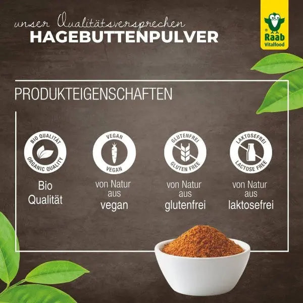 Hagebutten Pulver
