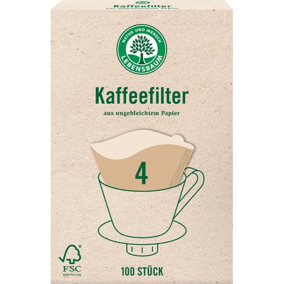 Kaffeefilter Papier Gr. 4 - Sanoverde