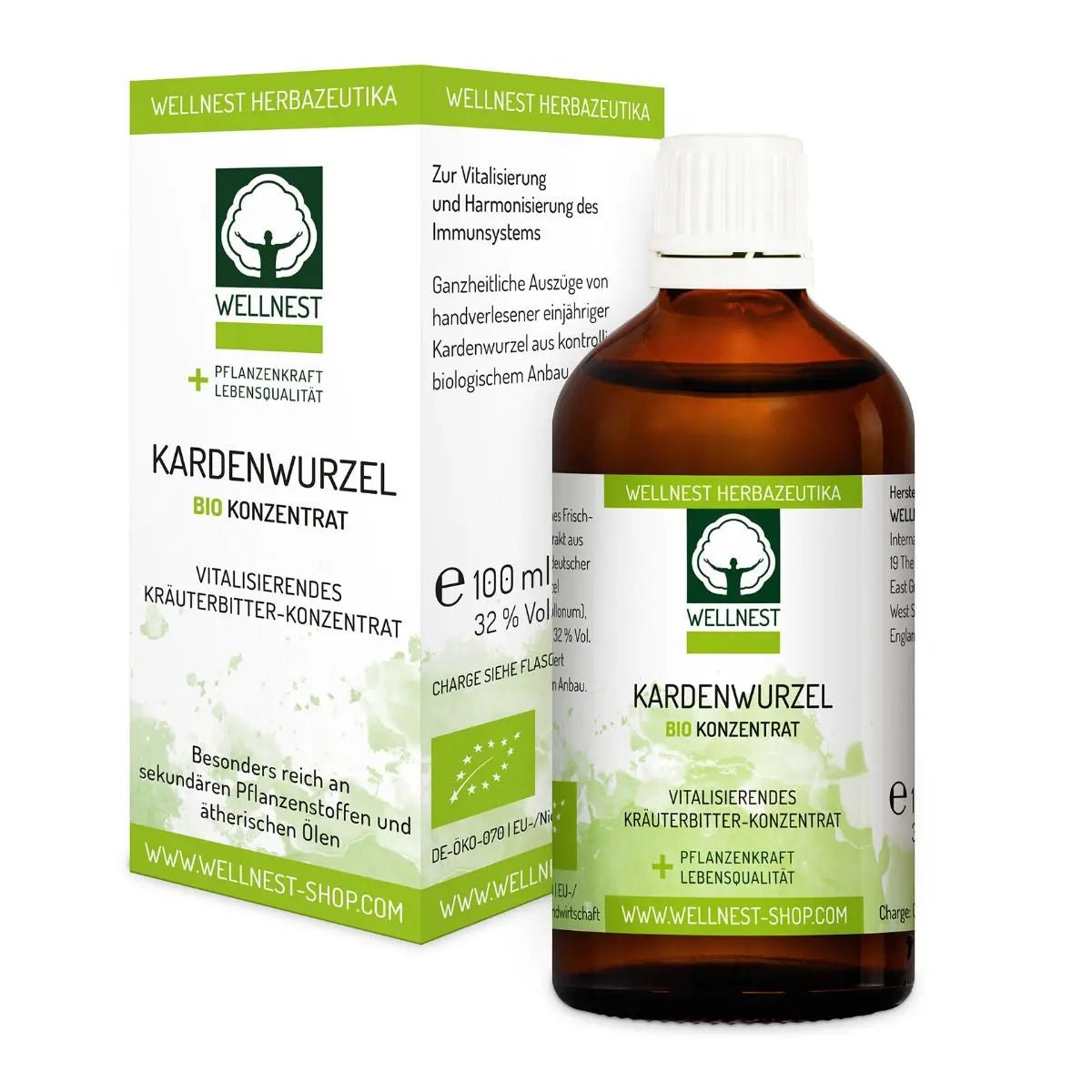 Kardenwurzel - Tinktur BIO, 100ml - Sanoverde