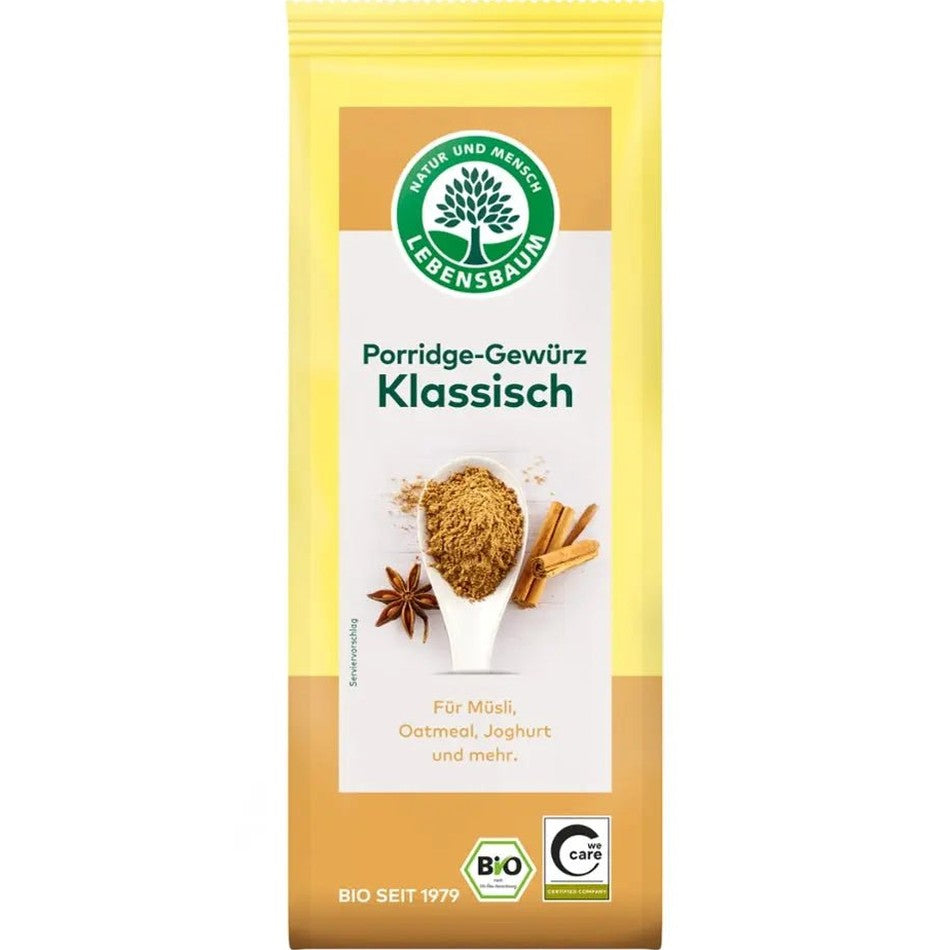 Klassisches Porridge - Gewürz BIO - Sanoverde