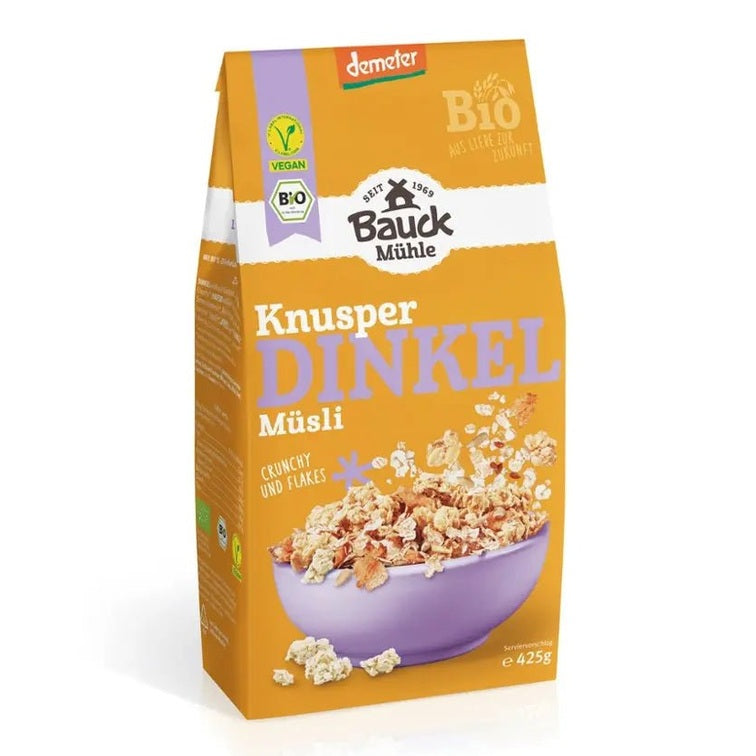 Knusper Dinkel Müsli BIO - Sanoverde