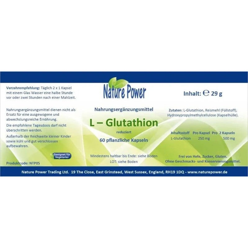 L - Glutathion reduziert - Sanoverde