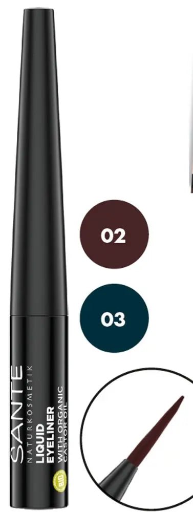 Liquid Eyeliner 02 Coffee - Sanoverde