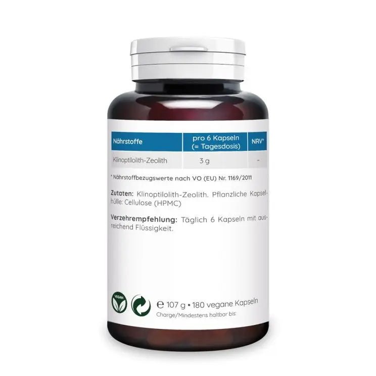 Mikro - Mineral Zeolith Kapseln 500 mg - Sanoverde