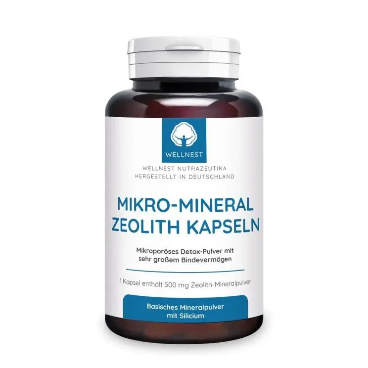 Mikro - Mineral Zeolith Kapseln 500 mg - Sanoverde