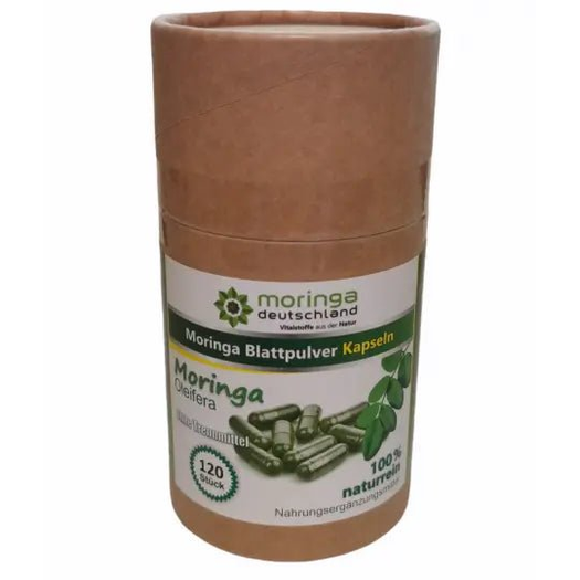 Moringa Kapseln (Bio) (120 Stück) - Sanoverde