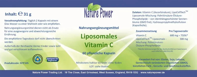 Liposomales Vitamin C