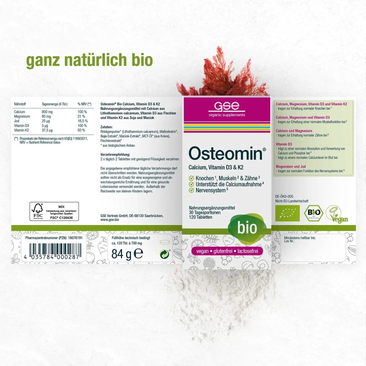 Osteomin Tabletten BIO - Sanoverde