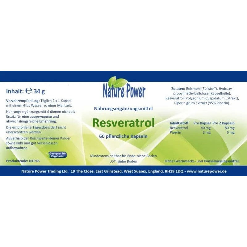 Resveratrol - Sanoverde