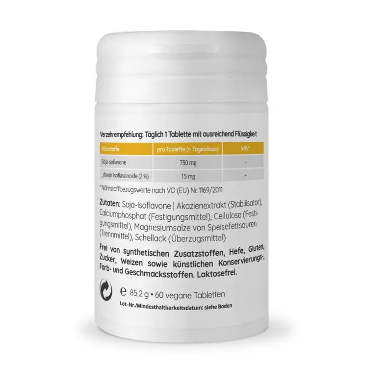 Soja Isoflavone 750 mg - Sanoverde