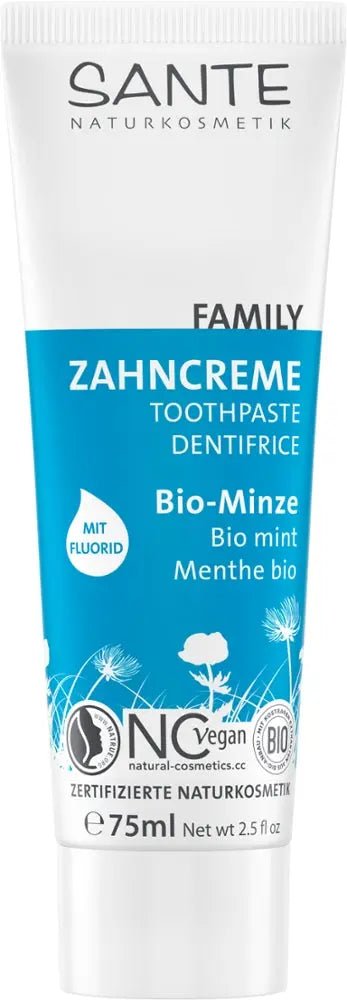Toothpaste Minze m. Fluorid - Sanoverde