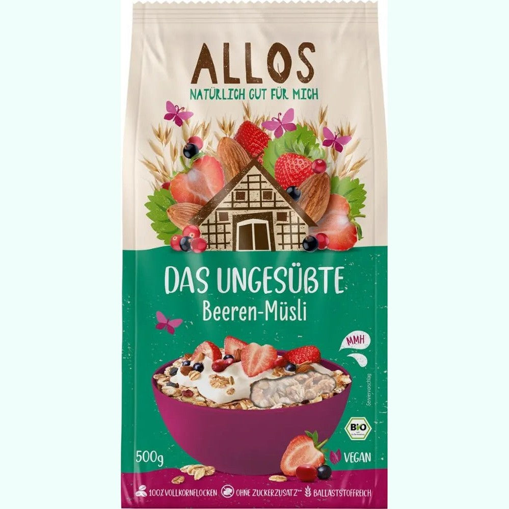 Ungesüßte Beeren - Müsli BIO - Sanoverde