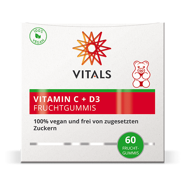 Vitamin C + D3 Fruchtgummis