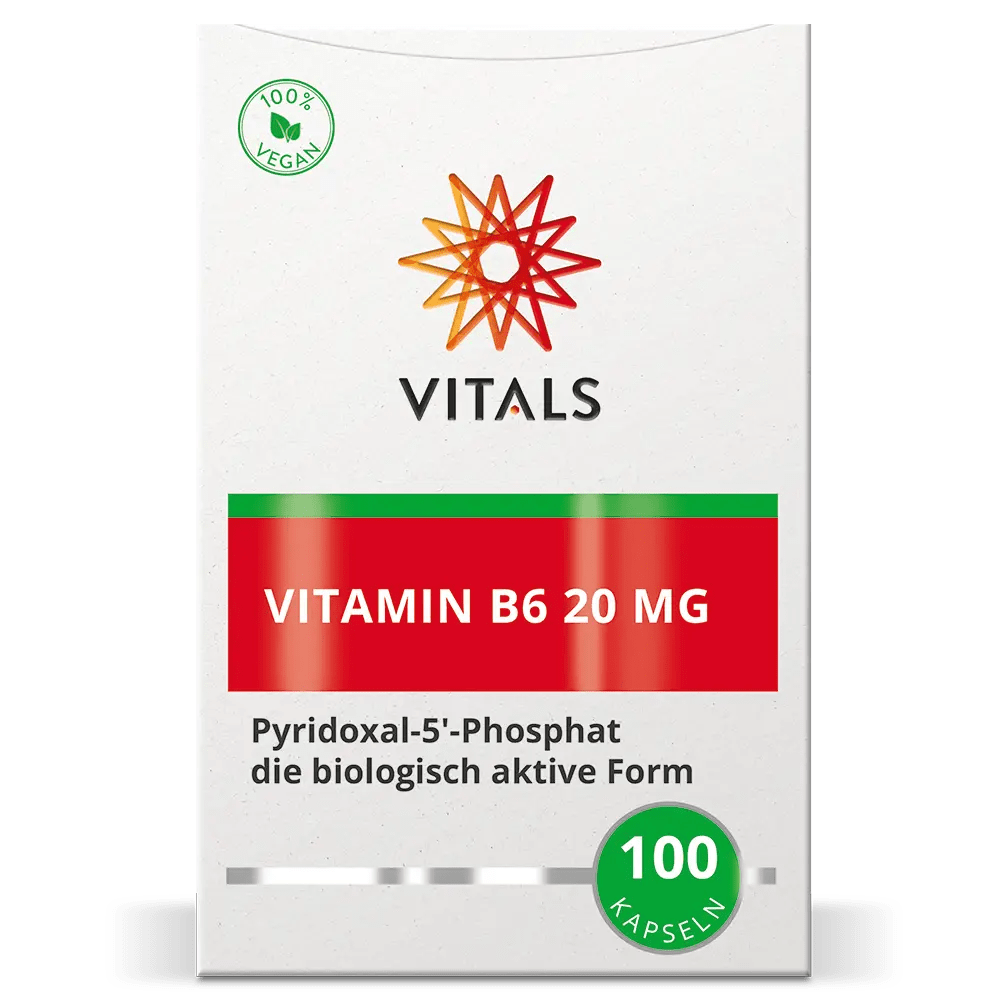 Vitamin B6 20 mg - Sanoverde