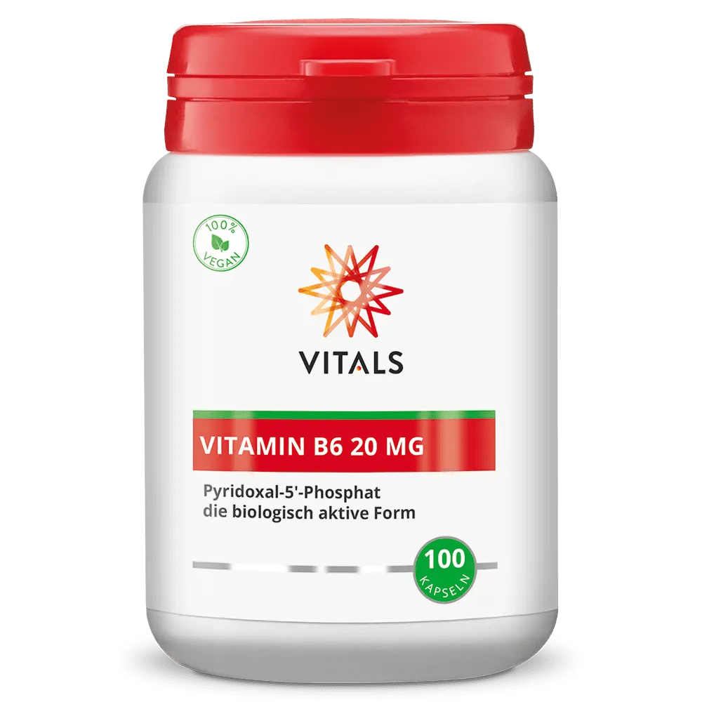 Vitamin B6 20 mg - Sanoverde