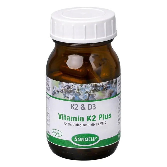 Vitamin K2 + D3 Kapseln BIO - Sanoverde