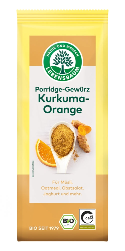 Kurkuma-Orange Porridge-Gew Lebensbaum - Sanoverde