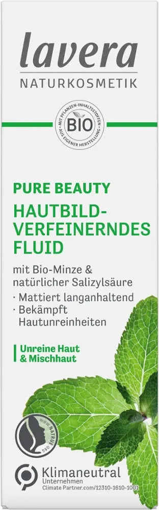 Hautbildverfeinerndes Fluid Lavera - Sanoverde