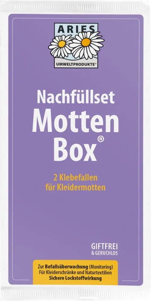 Mottenbox Nachfüllset Aries - Sanoverde